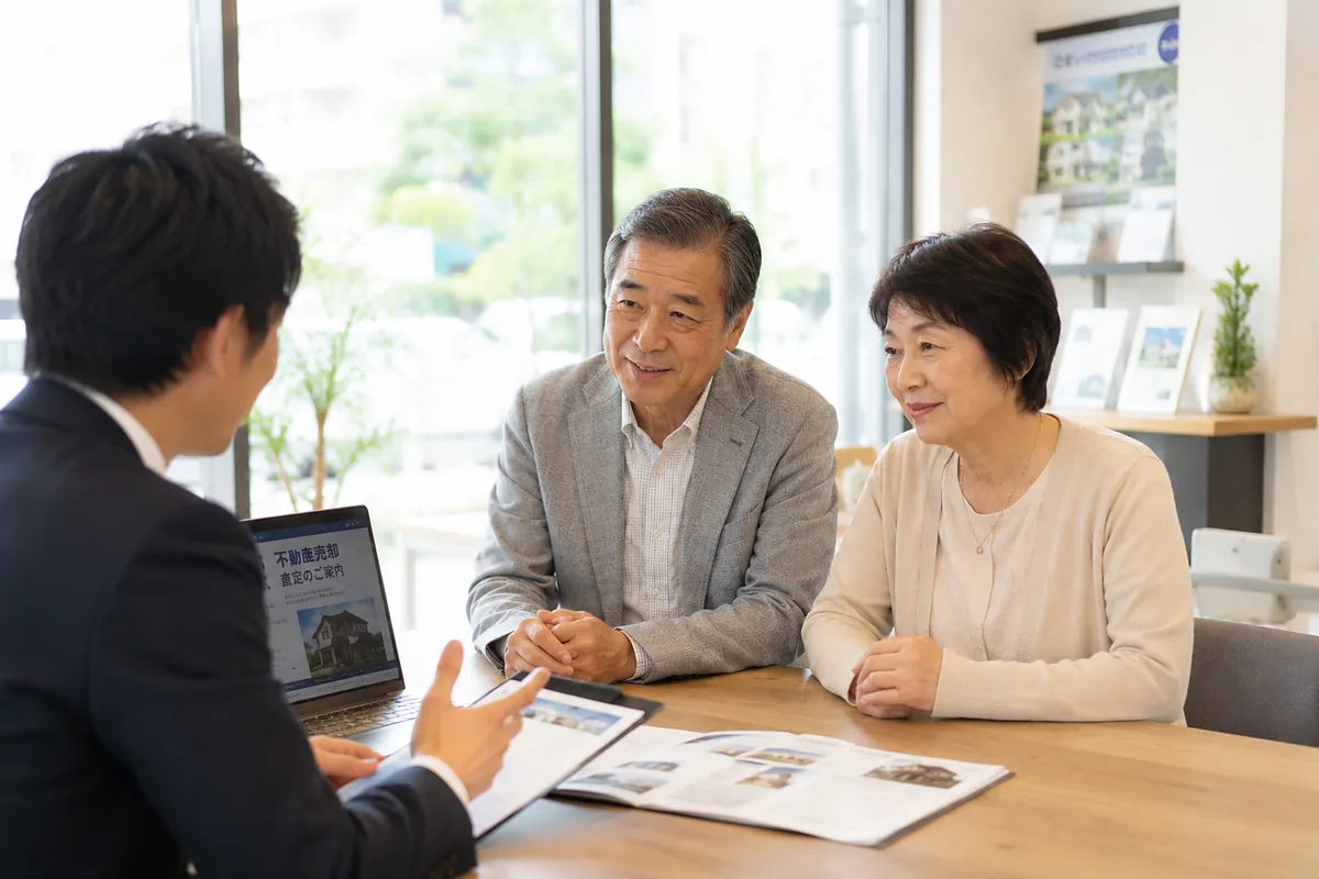 不動産売却のご相談の様子